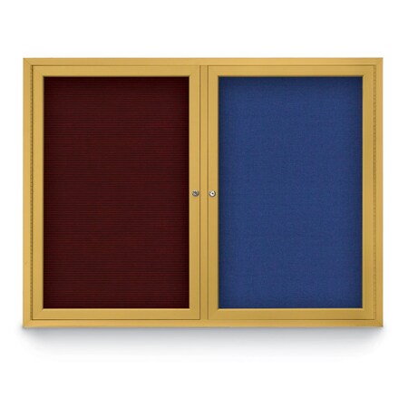 United Visual Products Corkboard, Pumice/White, 72" X 36" UV407-WHITE-PUMICE